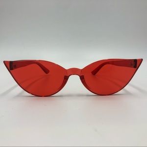 Red Cateye Sunglasses